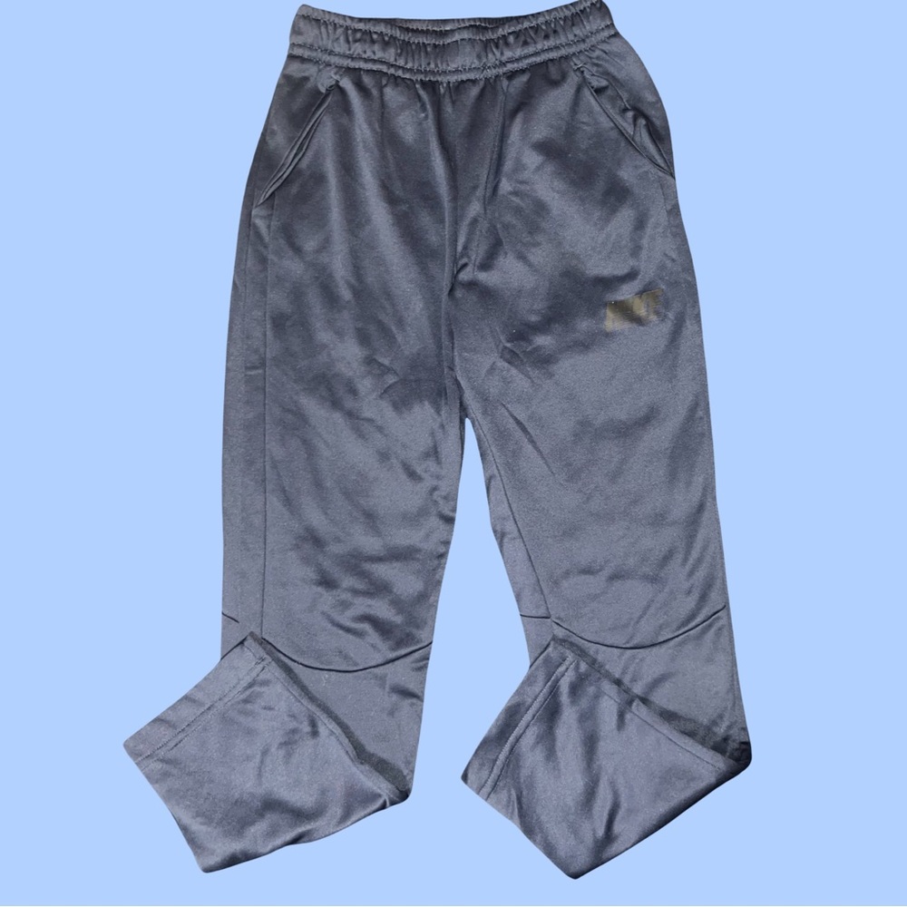 Nike Navy Blue Unisex Kids Dri-Fit Joggers